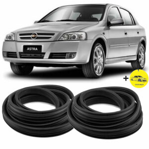 Kit Par De Borracha Porta Astra Hatch Sedan Todos Os Anos