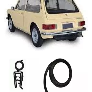 Borracha Porta Malas Ou Capo Vw Brasilia 73 A 82 Variant