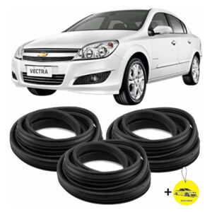 Kit Borracha 2 Porta + Porta Malas Vectra Gt Gt-x 2005/2011