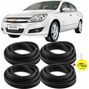 Kit Borracha De Vedação 4 Portas Vectra Gt Gt-x 2005/2011
