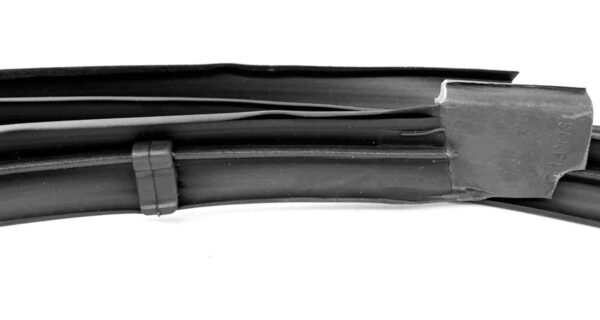 Kit Borracha Pingadeira Friso Teto Gol G3 G4 2 Portas - Par - Imagem 4