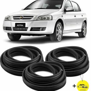 Borracha De Vedação Astra Hatch Sedan Todos Os Anos - 3pç