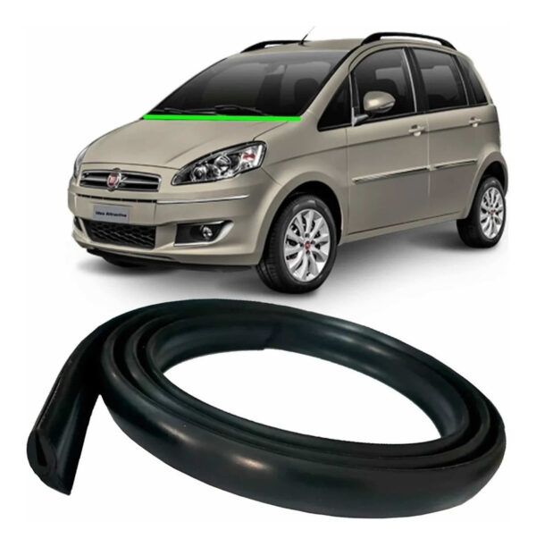Borracha Friso Acabamento Churrasqueira Fiat Idea e Doblo