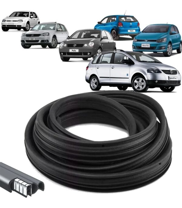 Borracha Porta Gol Linha Fox Amarok Voyage Saveiro Parati