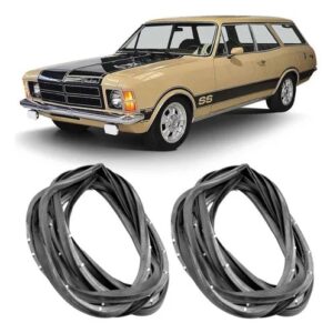 Kit 2 Guarnições De Vedação Das Portas Caravan Todos Os Anos