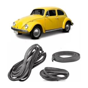 Kit Borrachas Portas Motor Capô De Colar Fusca Moderno 78