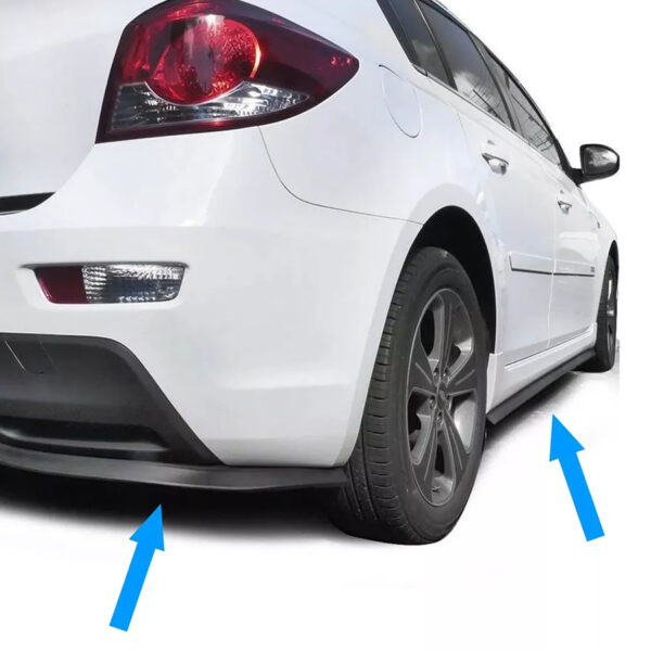 Saia Spoiler Front Lip Borracha Tuning Universal - Ez Lip - Imagem 9